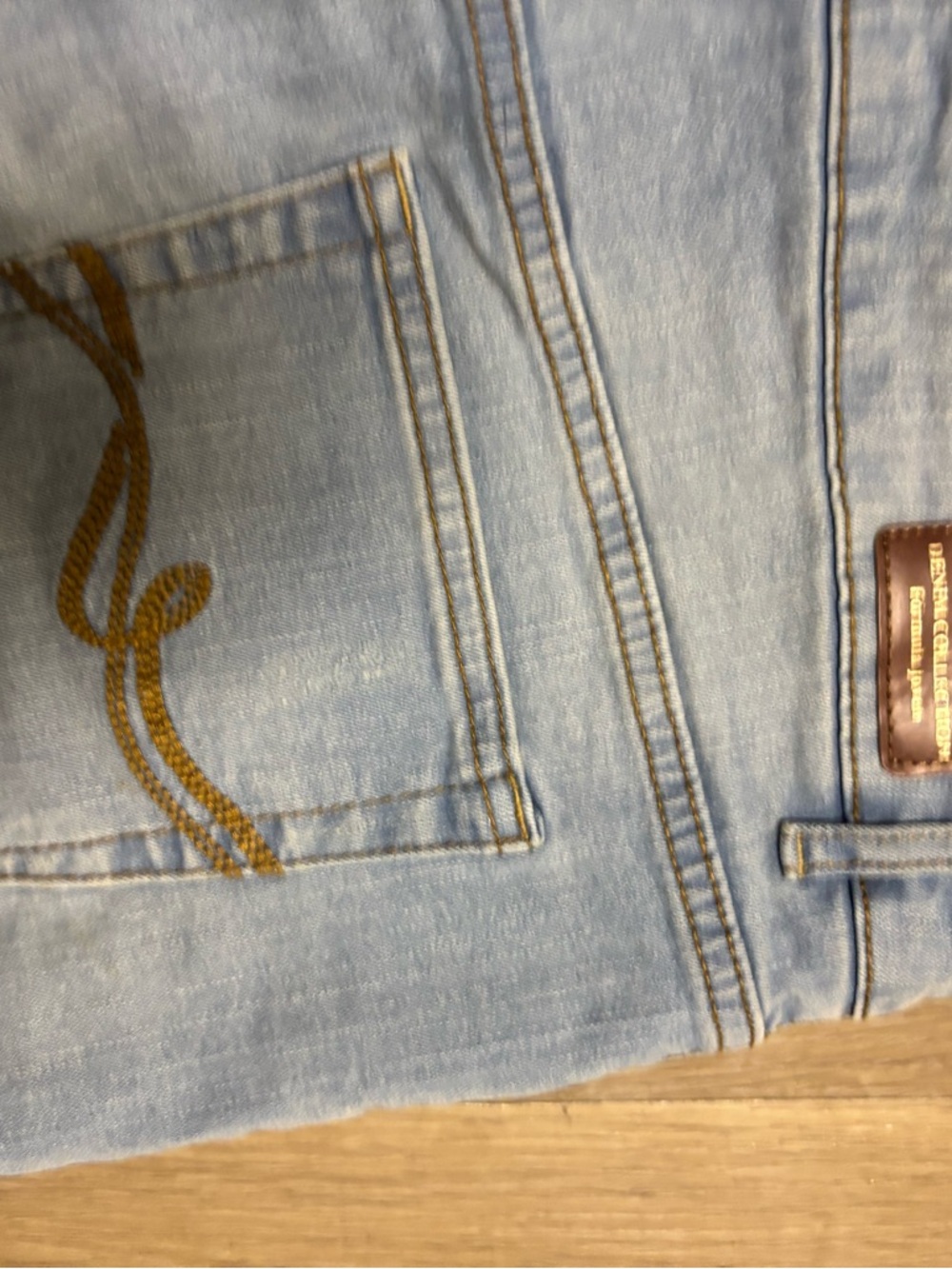 Bershka Light Blue Boyfriend‎ Denim Shorts - Picture 3 of 6